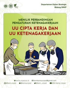 Read more about the article Perbandingan Pengaturan Ketenagakerjaan di UU Ketenagakerjaan dan UU Cipta Kerja serta Putusan Mahkamah Konstitusi