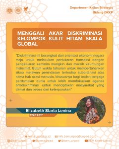 Read more about the article Menggali Akar Diskriminasi Kelompok Kulit Hitam Skala Global
