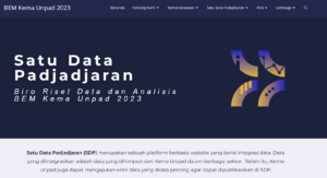 Dokumentasi Satu Data Padjadjaran 2