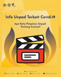 Read more about the article Apa Kata Pimpinan Unpad Tentang Corona?