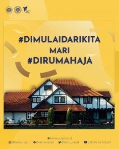 Read more about the article Dimulai Dari Kita, Mari #DiRumahAja