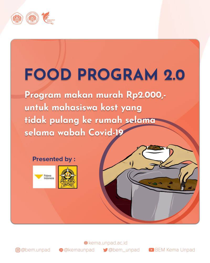Read more about the article FOOD PROGRAM 2.0 [Repost Palawa Unpad]