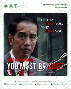 Read more about the article Orde Paling Baru: You Must Be Quiet