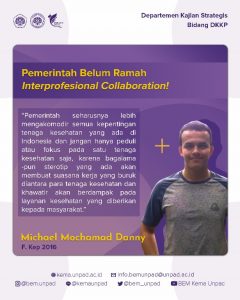 Read more about the article Pemerintah Belum Ramah Interprofesional Collaboration!