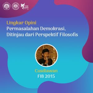 Read more about the article Permasalahan Demokrasi, Ditinjau dari Perspektif Filosofis