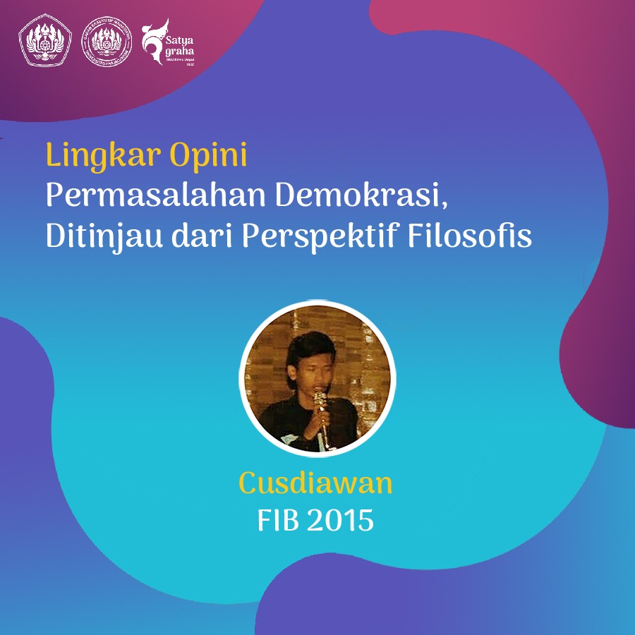 Read more about the article Permasalahan Demokrasi, Ditinjau dari Perspektif Filosofis