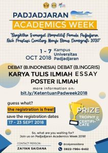 Read more about the article Pendaftaran PadWeek 2018