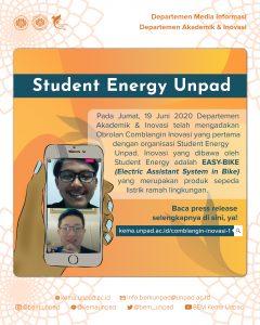 Read more about the article Comblangin Inovasi #1: Ramah Lingkungan dengan Student Energy Unpad