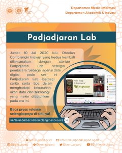 Read more about the article Comblangin Inovasi #2: Mendalami Era Bisnis Digital dengan Padjadjaran Lab